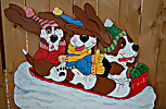 Sledding Trio