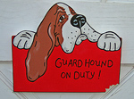 Guard Hound on Duty
